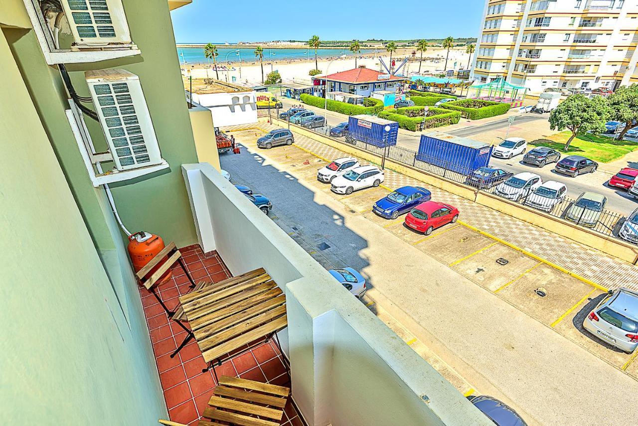 Ocean View Beach Apartment With Pool & Balconies El Puerto de Santa María Zewnętrze zdjęcie