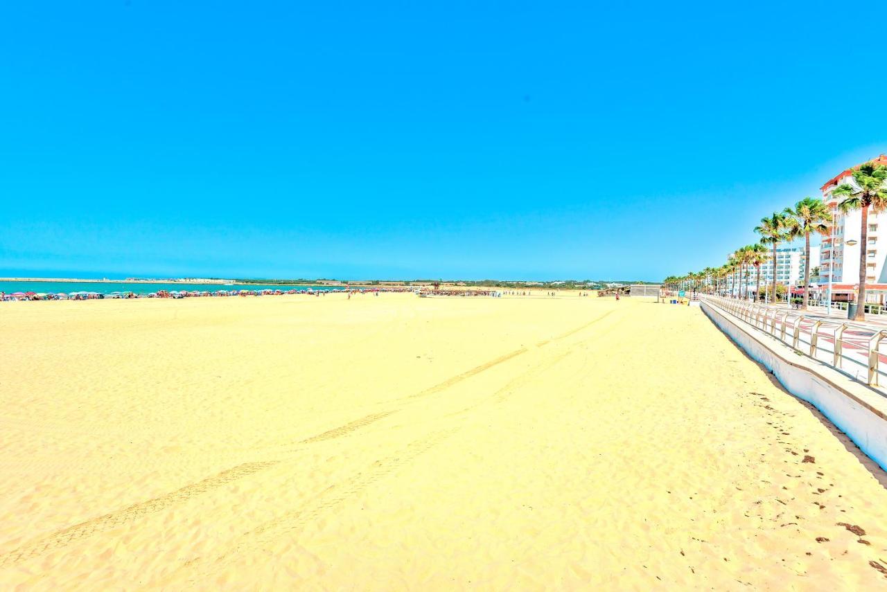 Ocean View Beach Apartment With Pool & Balconies El Puerto de Santa María Zewnętrze zdjęcie
